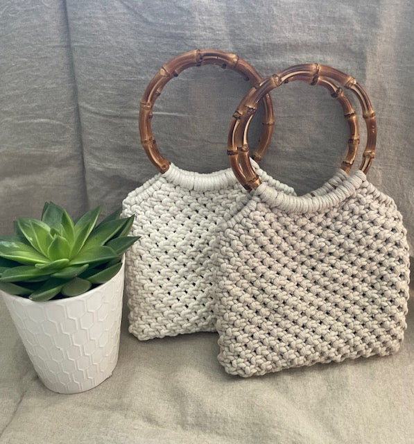 Bamboo Handle Perfect Bag