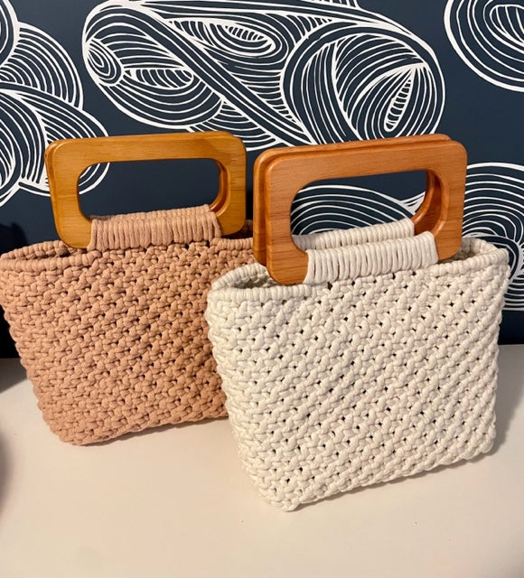 Tote with Rectangle Handle