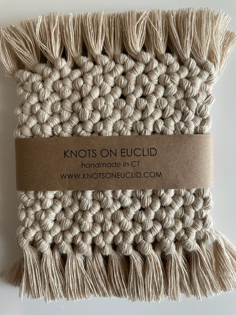 Handcrafted Macrame Coasters