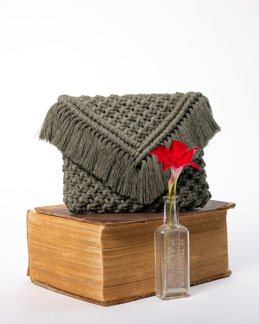 Perfect Army Green Clutch